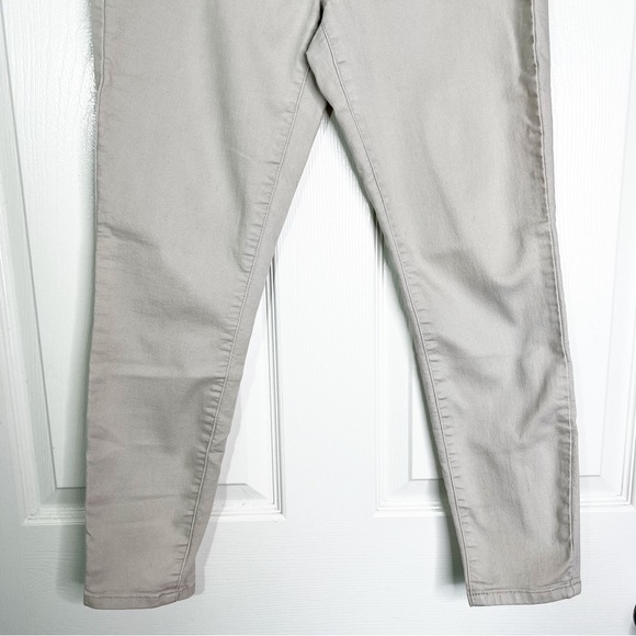 Blue Spice Mid Rise Skinny Stretch Denim Jeggings in Cream Junior’s Sz 7 - Picture 4 of 8